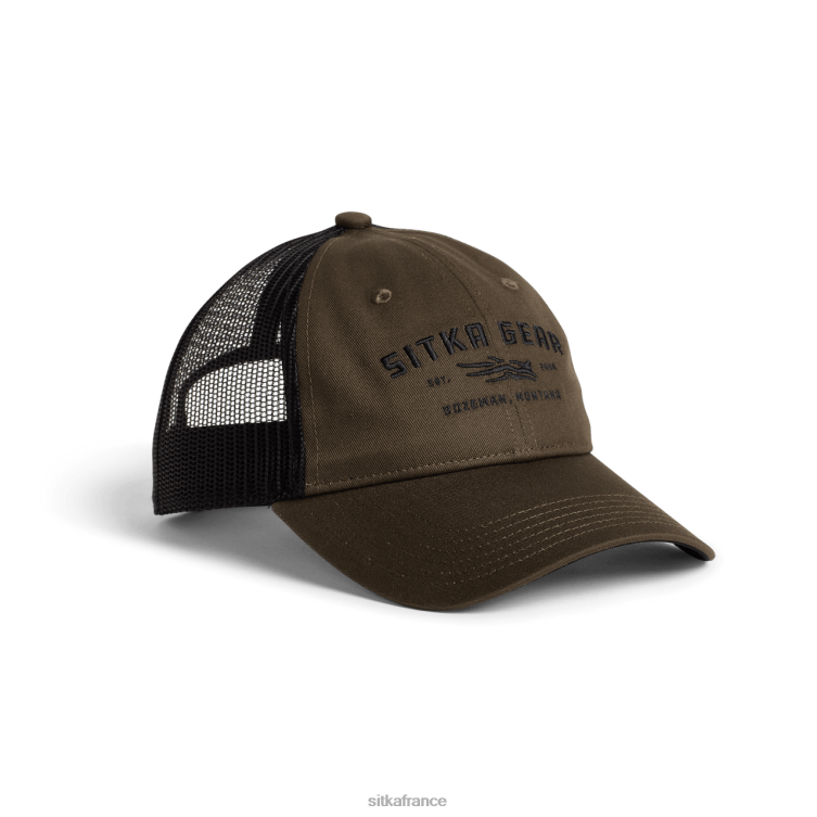 Chapeaux aboyer unisexe SITKA Gear mot-symbole lo pro trucker LL28B350