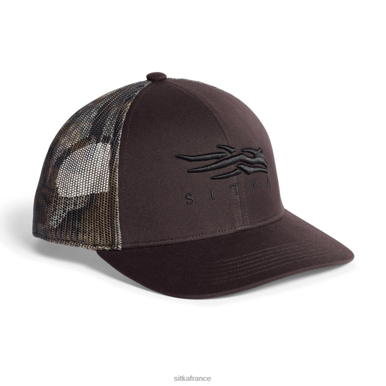 Chapeaux chocolat unisexe SITKA Gear camionneur icon Timber Mid Pro LL28B333