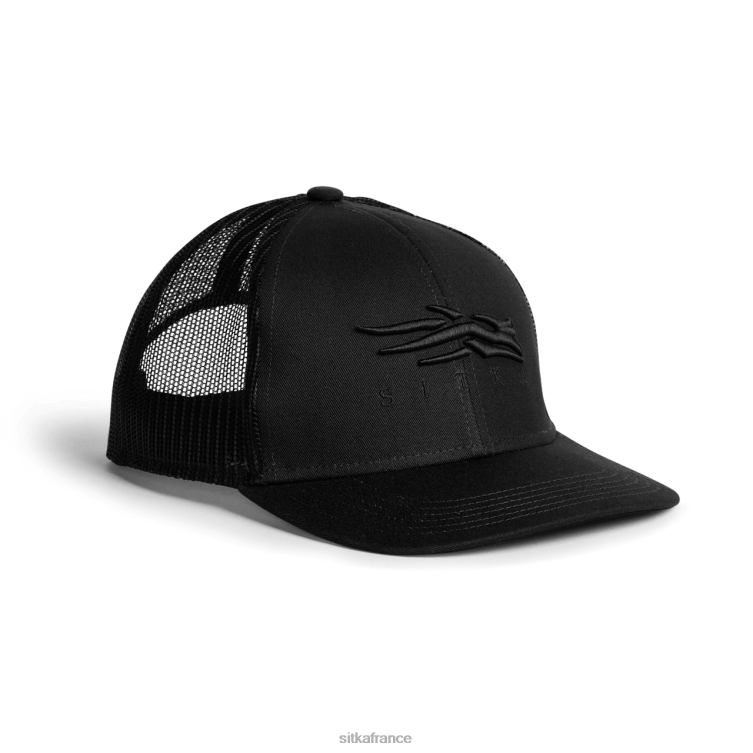 Chapeaux noir de base unisexe SITKA Gear camionneur icon mid pro LL28B330