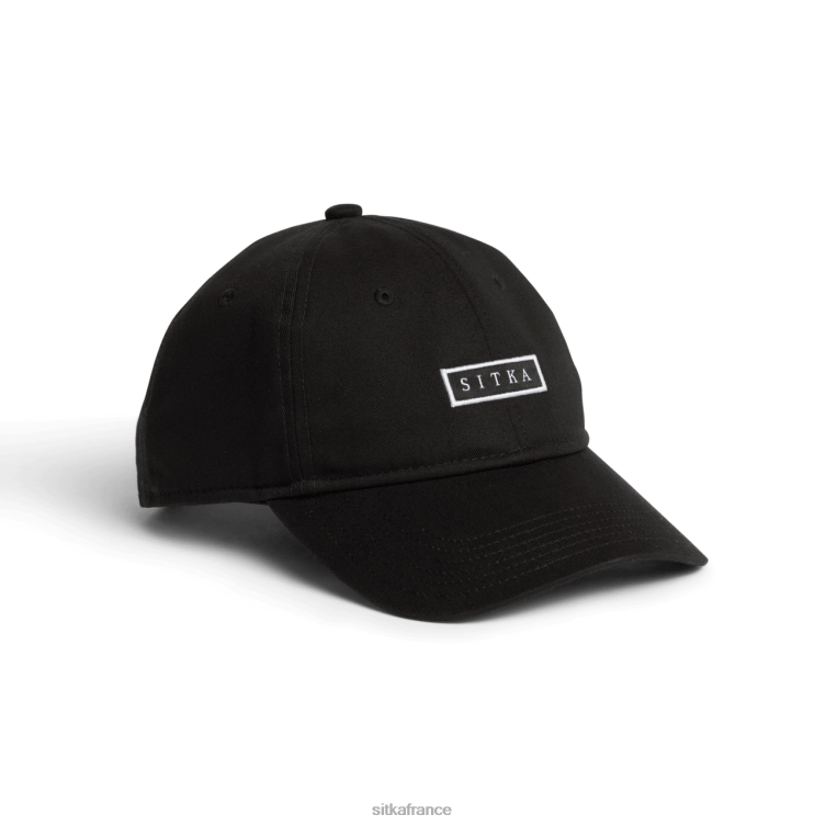 Chapeaux noir unisexe SITKA Gear fondation lo pro snapback LL28B346
