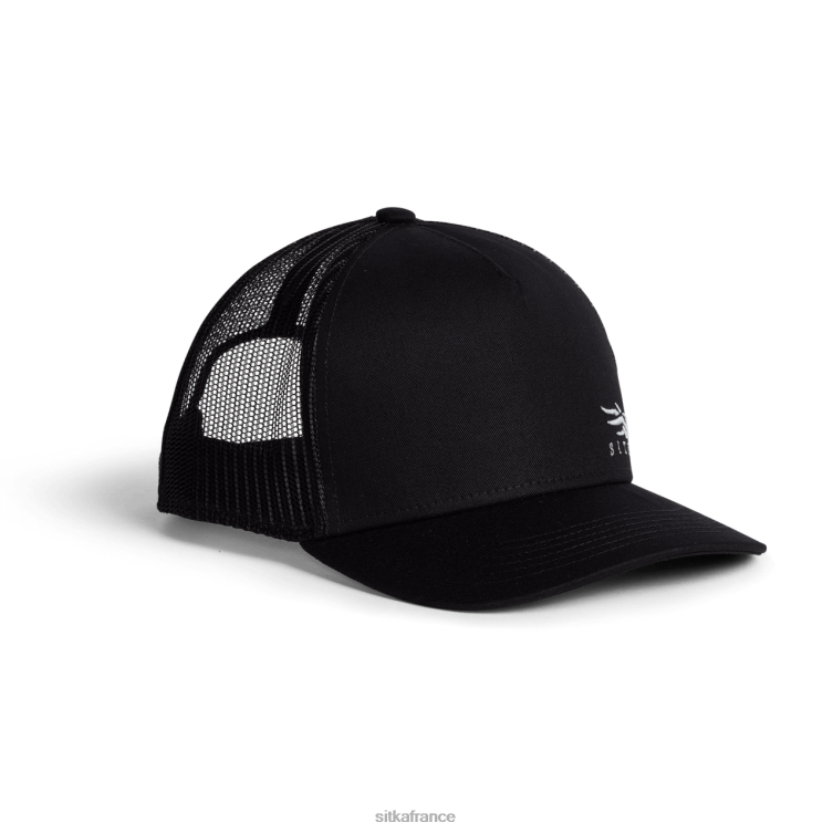 Chapeaux noir unisexe SITKA Gear icône de badge mi camionneur pro LL28B334