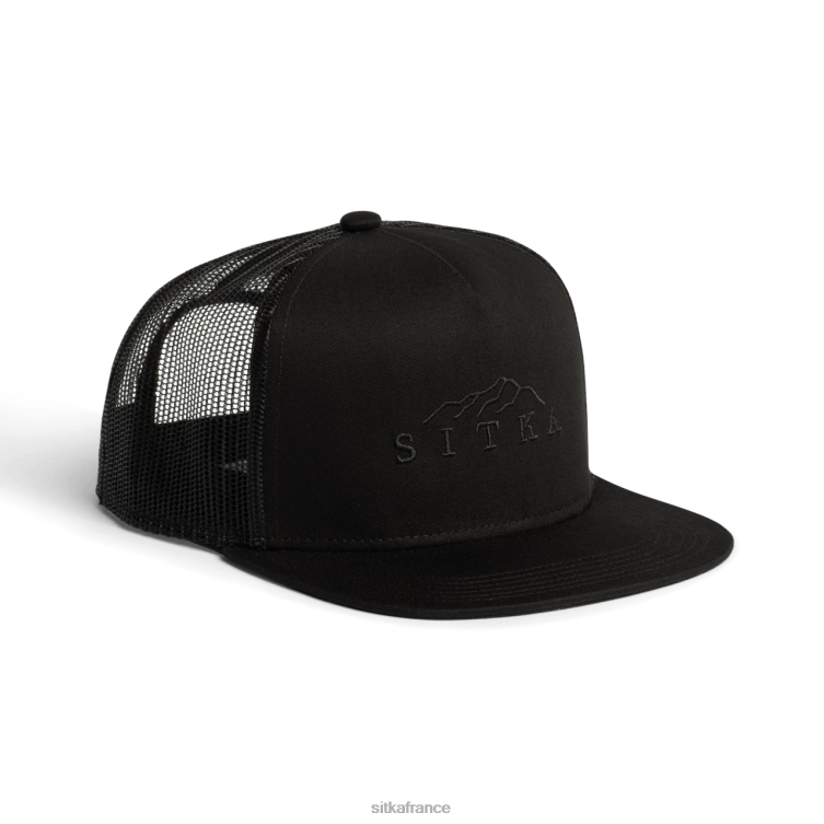 Chapeaux noir unisexe SITKA Gear élévation salut pro camionneur LL28B319