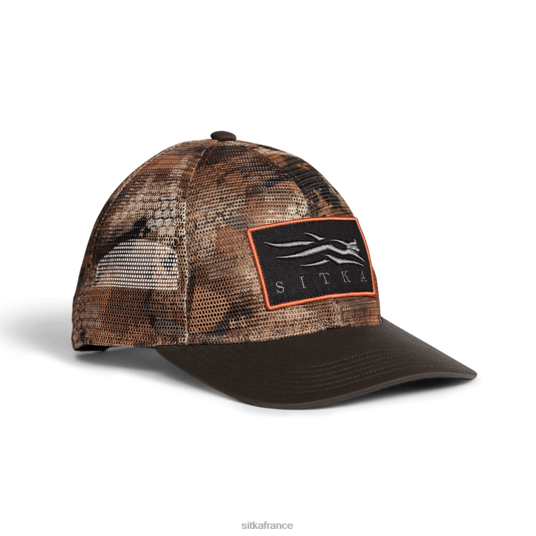 Chapeaux sauvagine terrestre unisexe SITKA Gear camionneur icon optifade mesh mid pro LL28B307