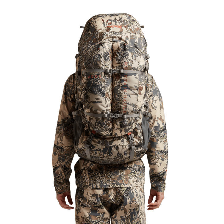 paquets optifade pays ouvert unisexe SITKA Gear paquet de transporteur de montagne 4000 LL28B353