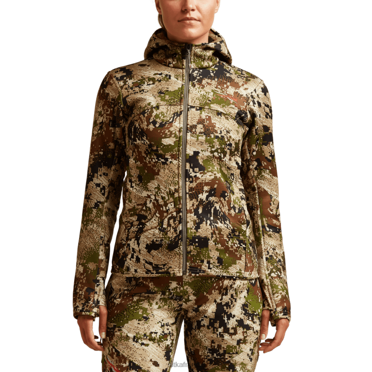 hauts optifade subalpin femmes SITKA Gear traverser le sweat à capuche LL28B394