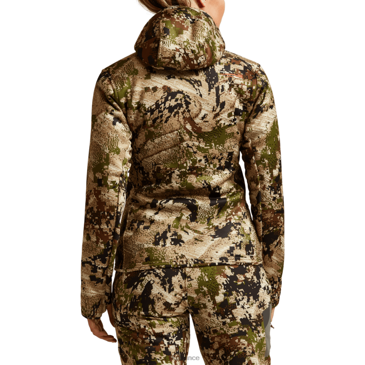 hauts optifade subalpin femmes SITKA Gear traverser le sweat à capuche LL28B394