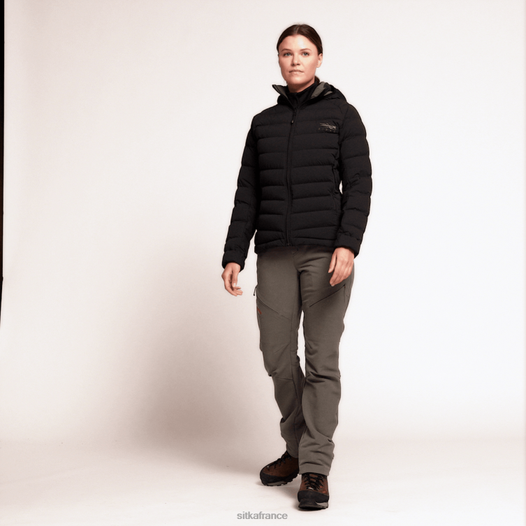 vestes et gilets noir femmes SITKA Gear doudoune kelvin lite LL28B378