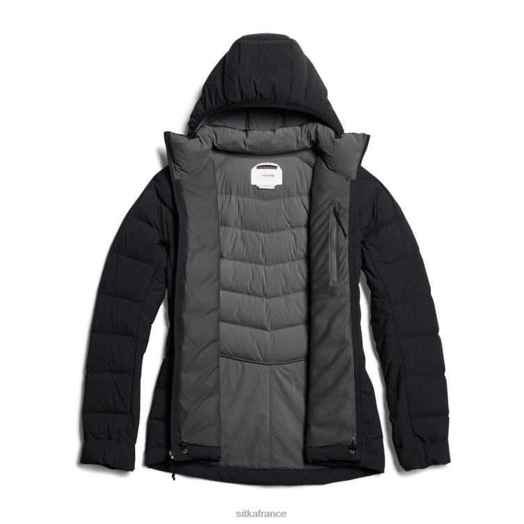 vestes et gilets noir femmes SITKA Gear doudoune kelvin lite LL28B378