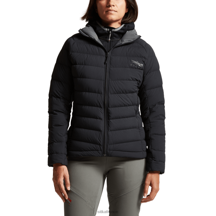 vestes et gilets noir femmes SITKA Gear doudoune kelvin lite LL28B378