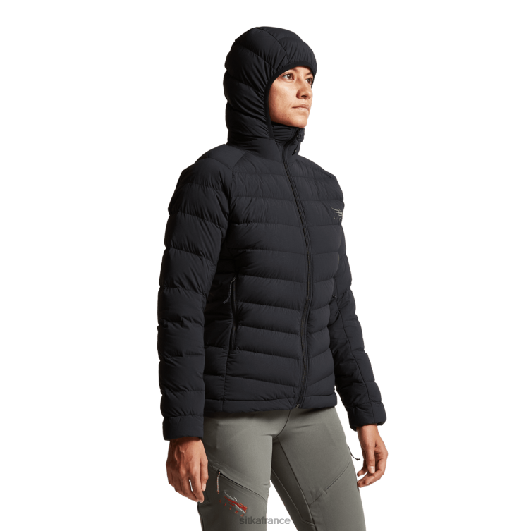 vestes et gilets noir femmes SITKA Gear doudoune kelvin lite LL28B378