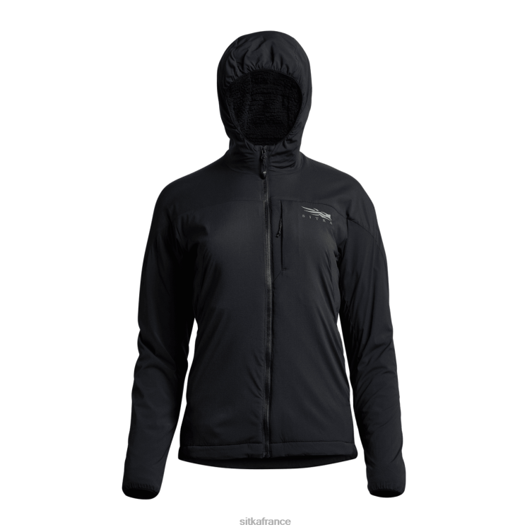 vestes et gilets noir femmes SITKA Gear veste ambiante LL28B387
