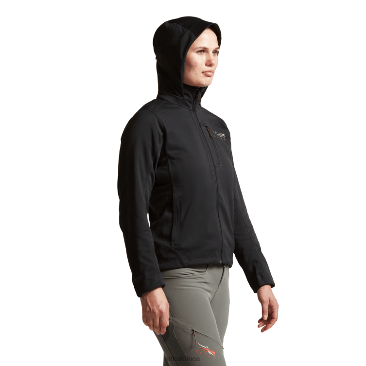 vestes et gilets noir femmes SITKA Gear veste jetstream LL28B383