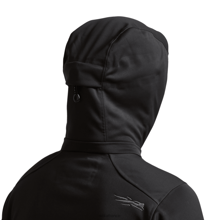 vestes et gilets noir femmes SITKA Gear veste jetstream LL28B383