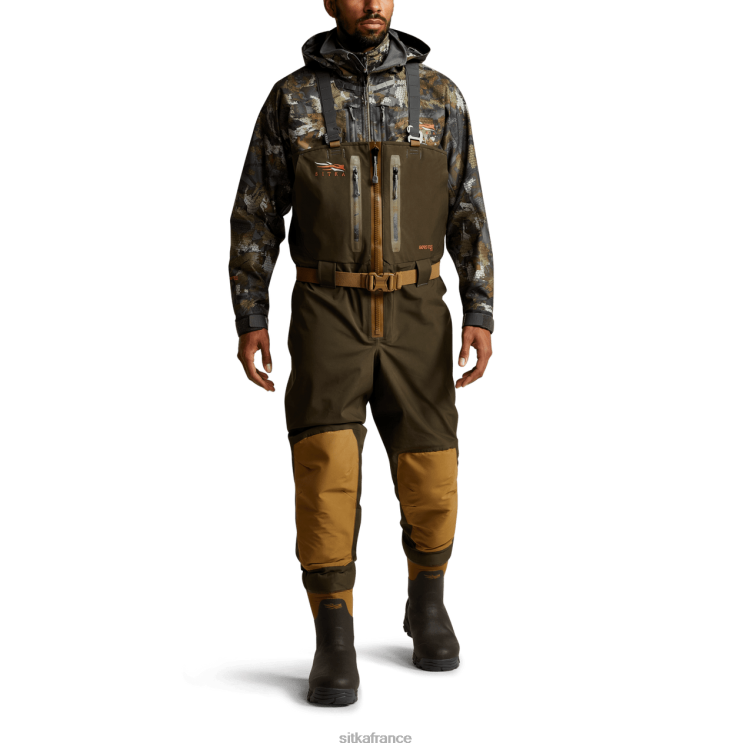 bas Terre Hommes SITKA Gear wader à fermeture éclair delta LL28B264