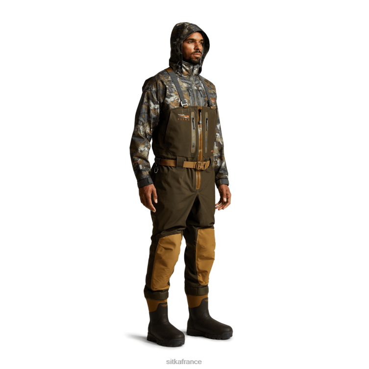 bas Terre Hommes SITKA Gear wader à fermeture éclair delta LL28B264