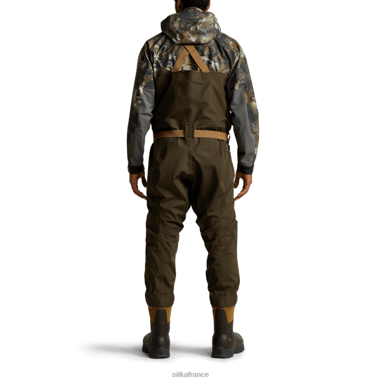 bas Terre Hommes SITKA Gear wader à fermeture éclair delta LL28B264