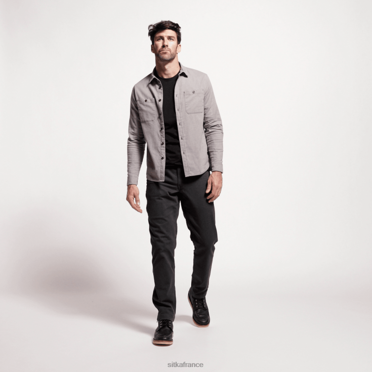 hauts bruyère à fumée de bois Hommes SITKA Gear chemise ambary ls LL28B161