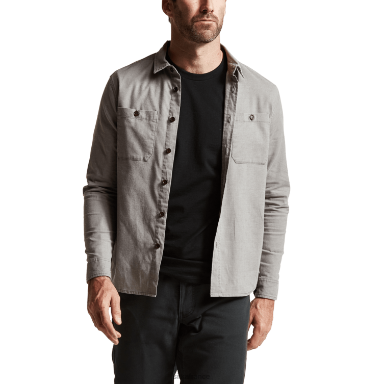 hauts bruyère à fumée de bois Hommes SITKA Gear chemise ambary ls LL28B161