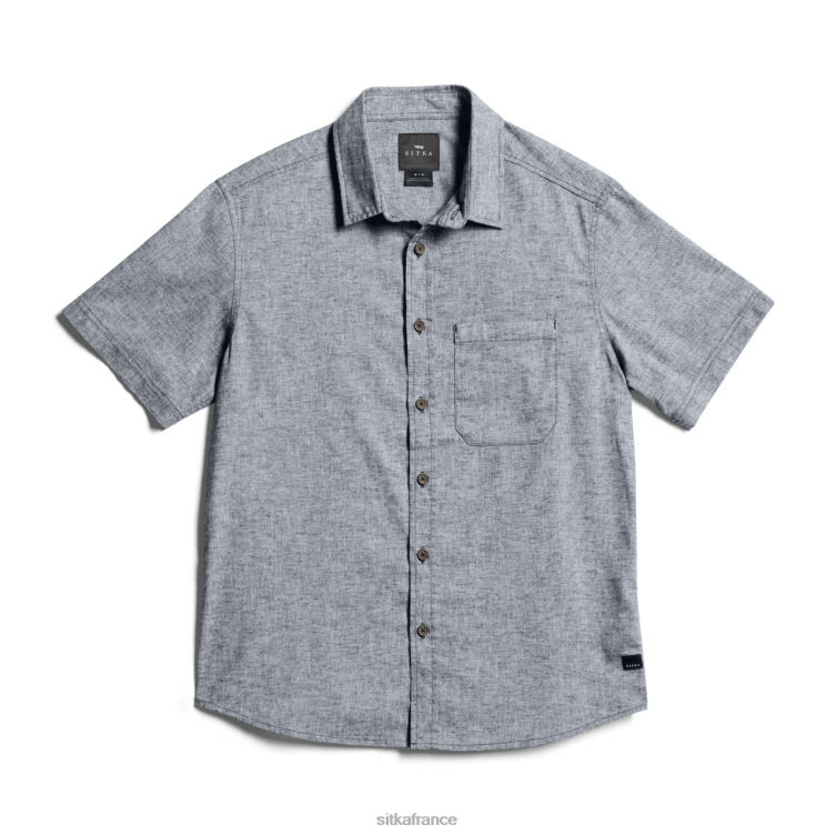 hauts bruyère étoilée Hommes SITKA Gear chemise ambary à manches courtes LL28B166