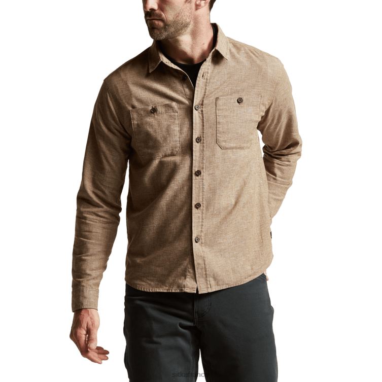 hauts coyote bruyère Hommes SITKA Gear chemise ambary ls LL28B160