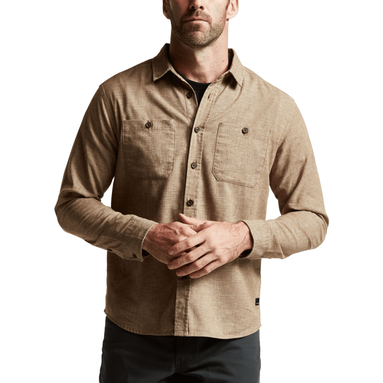 hauts coyote bruyère Hommes SITKA Gear chemise ambary ls LL28B160