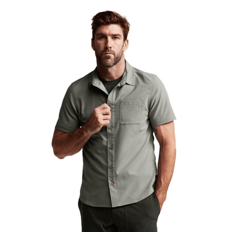 hauts gris des champs Hommes SITKA Gear chemise mojave LL28B138