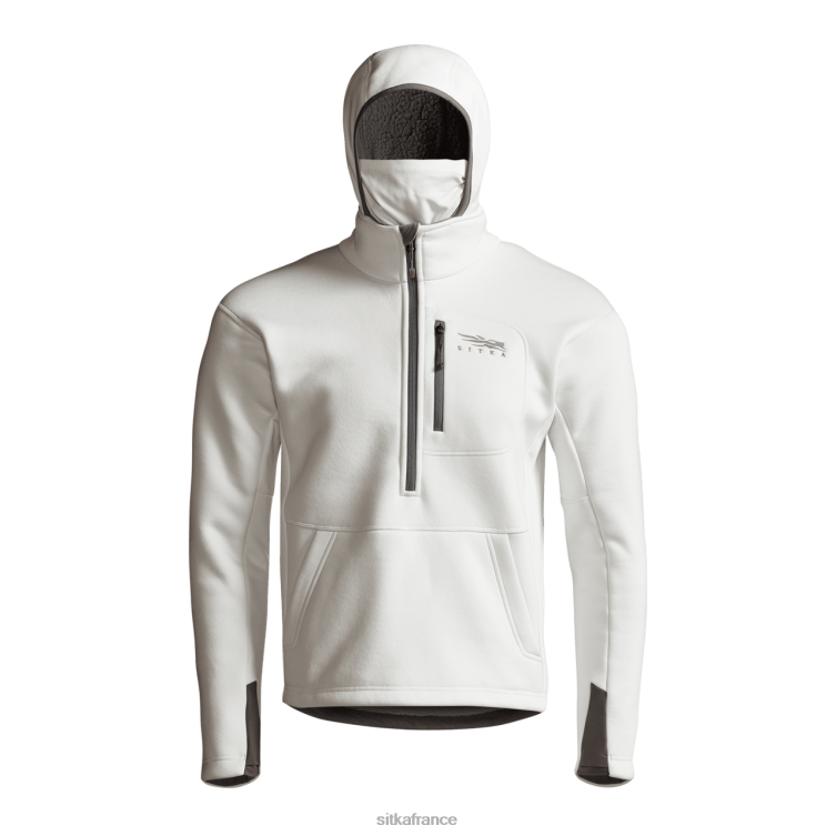 hauts blanc Hommes SITKA Gear sweat à capuche dégradé LL28B114