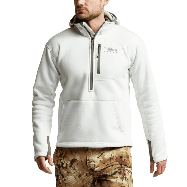 hauts blanc Hommes SITKA Gear sweat à capuche dégradé LL28B114