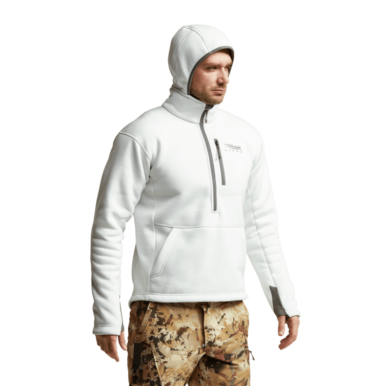 hauts blanc Hommes SITKA Gear sweat à capuche dégradé LL28B114