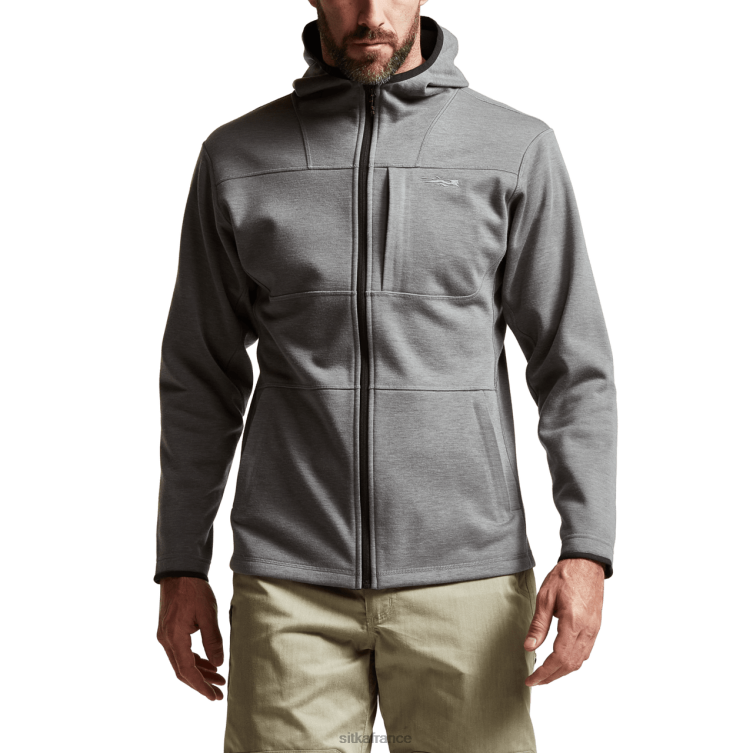 hauts bruyère au charbon de bois Hommes SITKA Gear sweat à capuche de camp LL28B129