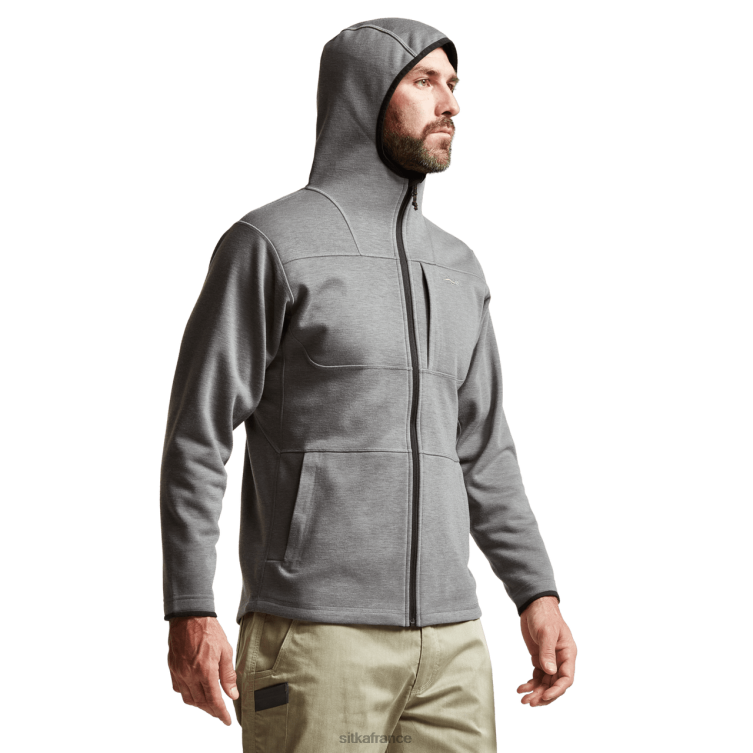 hauts bruyère au charbon de bois Hommes SITKA Gear sweat à capuche de camp LL28B129