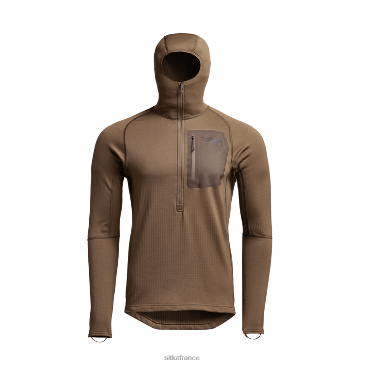 hauts coyote Hommes SITKA Gear sweat à capuche épais LL28B96