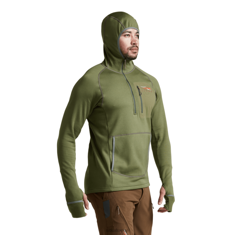 hauts forêt Hommes SITKA Gear sweat à capuche fanatique LL28B109