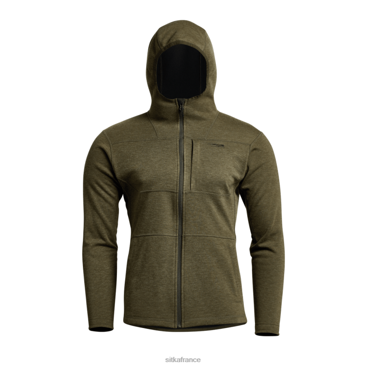 hauts lichen profond Hommes SITKA Gear sweat à capuche de camp LL28B130
