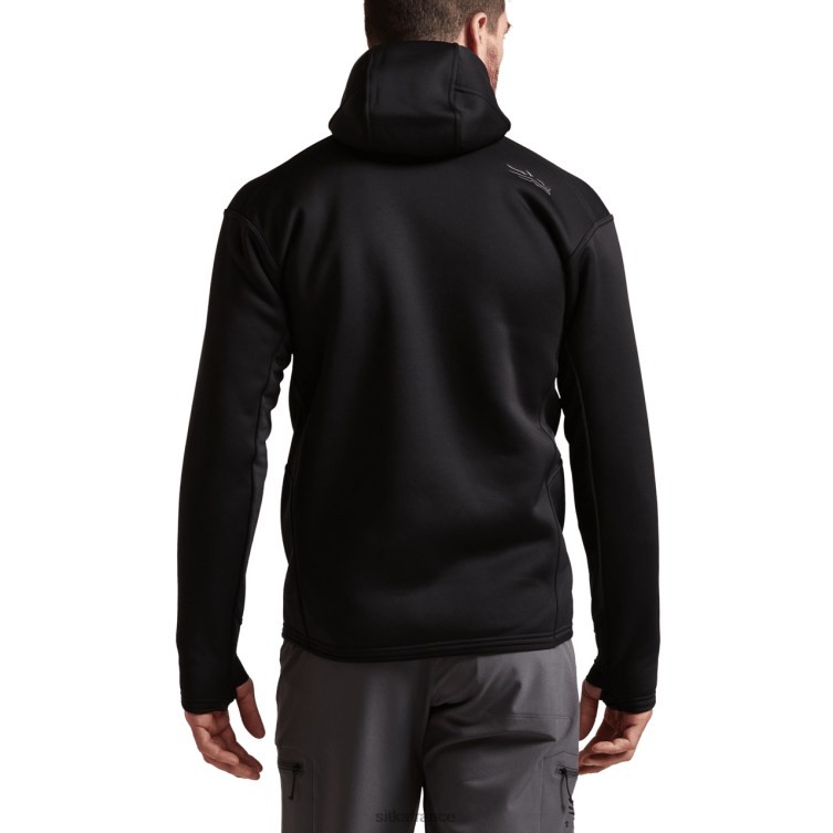 hauts noir Hommes SITKA Gear traverser le sweat à capuche LL28B90