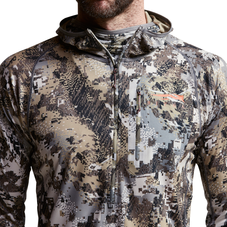hauts optifade élevé ii Hommes SITKA Gear sweat à capuche léger LL28B101