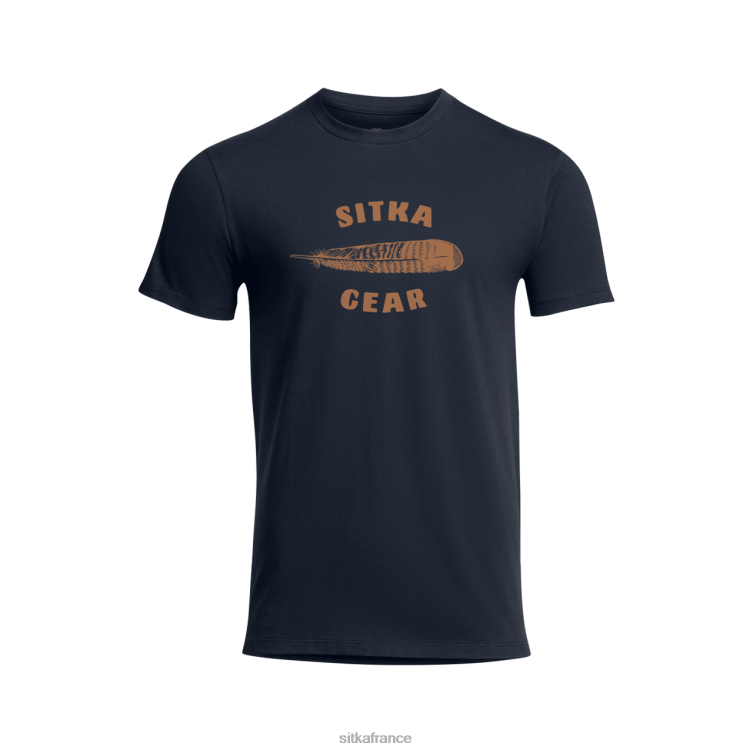 hauts éclipse Hommes SITKA Gear tee-shirt en plumes LL28B149