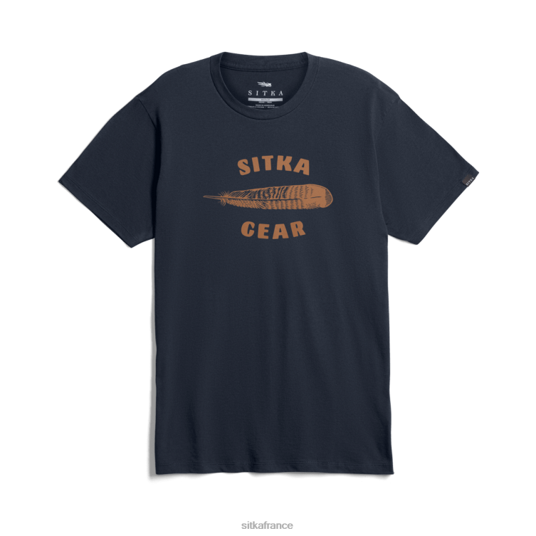 hauts éclipse Hommes SITKA Gear tee-shirt en plumes LL28B149