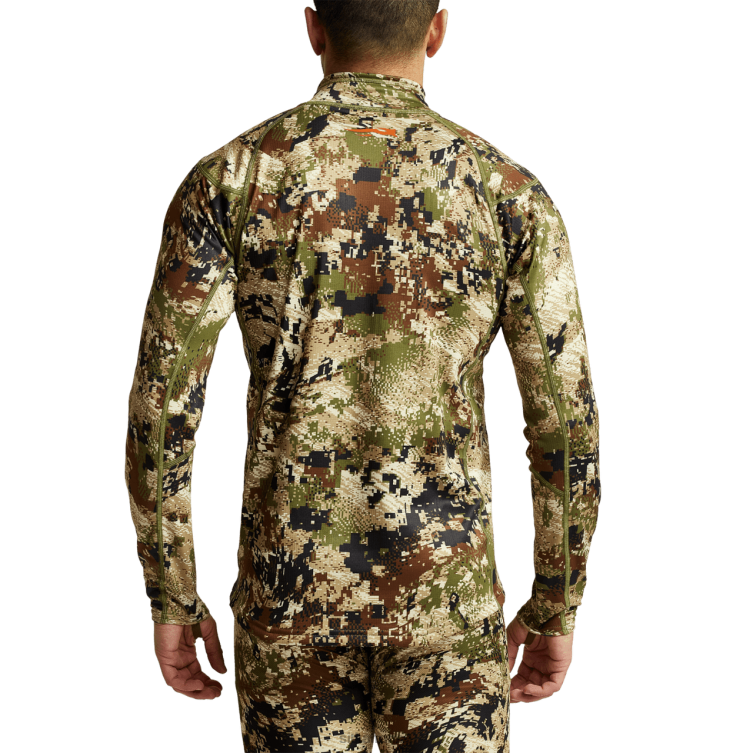 hauts optifade subalpin Hommes SITKA Gear zip-t d\'épaisseur moyenne LL28B168