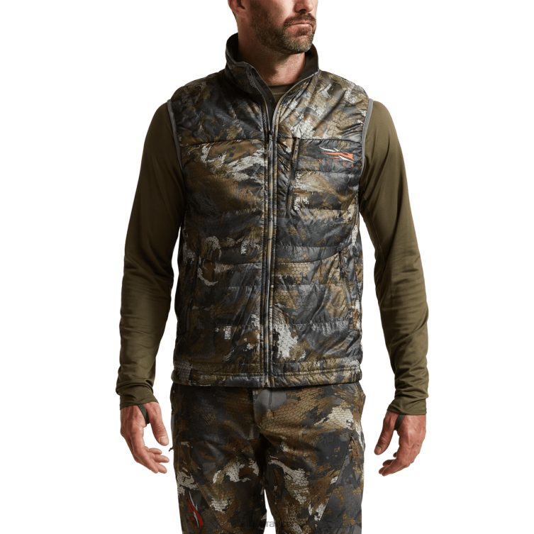 vestes et gilets bois de sauvagine optifade Hommes SITKA Gear gilet aérolite kelvin LL28B71