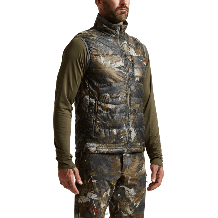 vestes et gilets bois de sauvagine optifade Hommes SITKA Gear gilet aérolite kelvin LL28B71