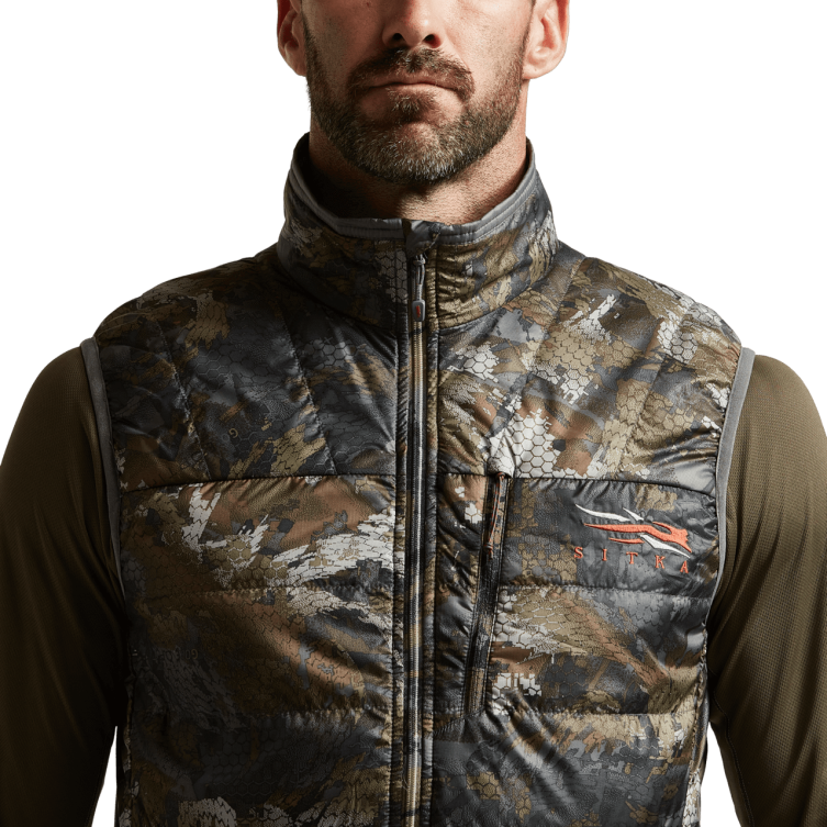 vestes et gilets bois de sauvagine optifade Hommes SITKA Gear gilet aérolite kelvin LL28B71