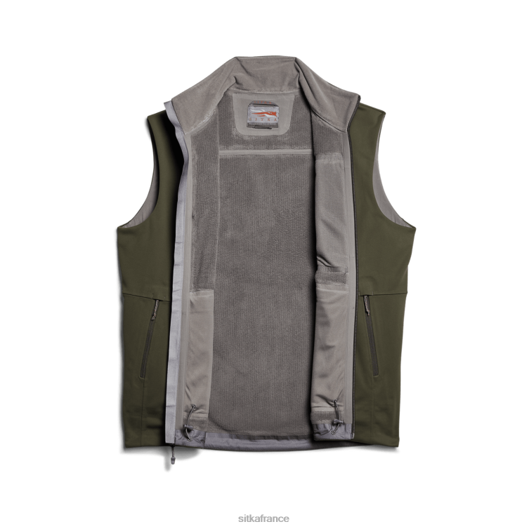 vestes et gilets lichen profond Hommes SITKA Gear gilet jetstream LL28B66