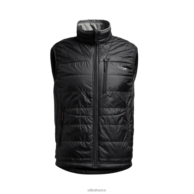 vestes et gilets noir Hommes SITKA Gear gilet aérolite kelvin LL28B73
