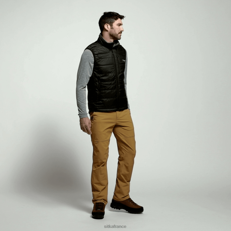 vestes et gilets noir Hommes SITKA Gear gilet aérolite kelvin LL28B73