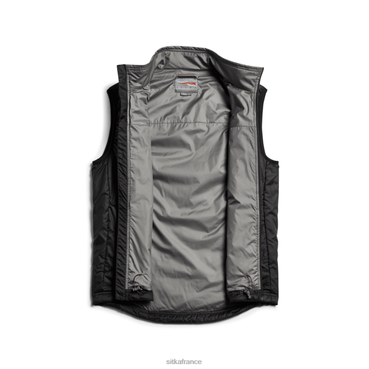 vestes et gilets noir Hommes SITKA Gear gilet aérolite kelvin LL28B73