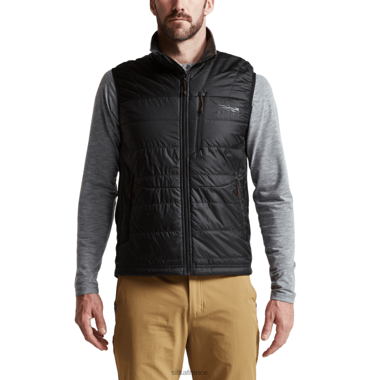 vestes et gilets noir Hommes SITKA Gear gilet aérolite kelvin LL28B73