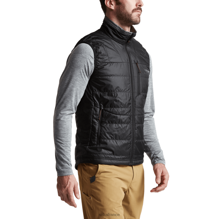 vestes et gilets noir Hommes SITKA Gear gilet aérolite kelvin LL28B73