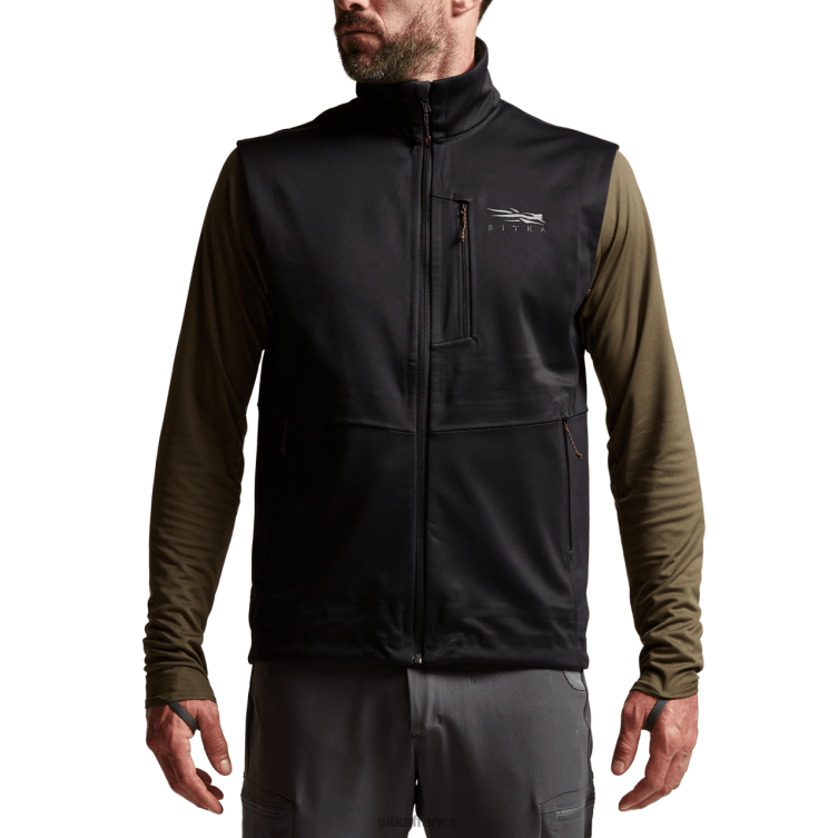 vestes et gilets noir Hommes SITKA Gear gilet jetstream LL28B65