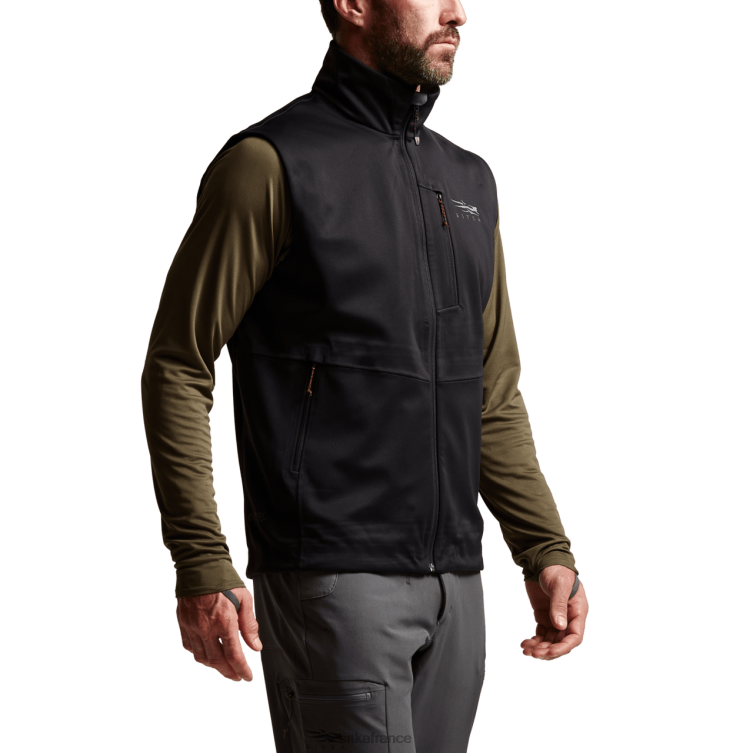 vestes et gilets noir Hommes SITKA Gear gilet jetstream LL28B65